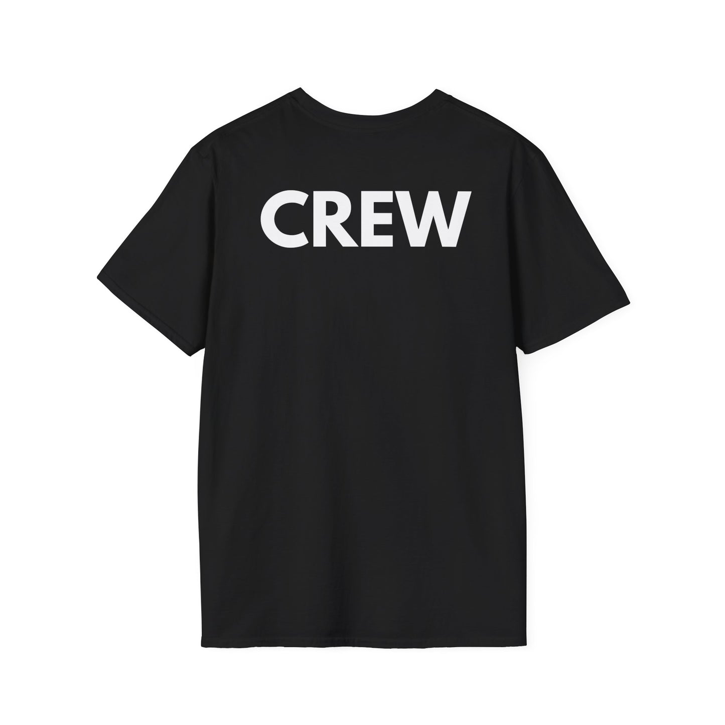 Customizable Black Crew T-Shirt