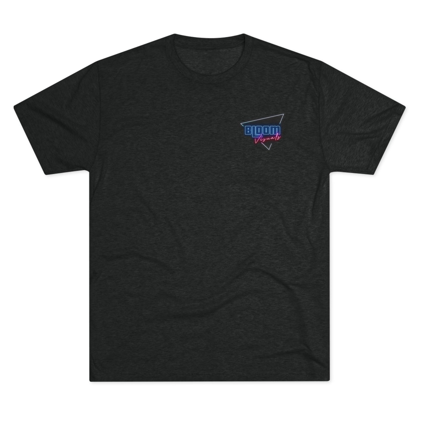 Customizable Black Crew (Tri-Blend) Shirt