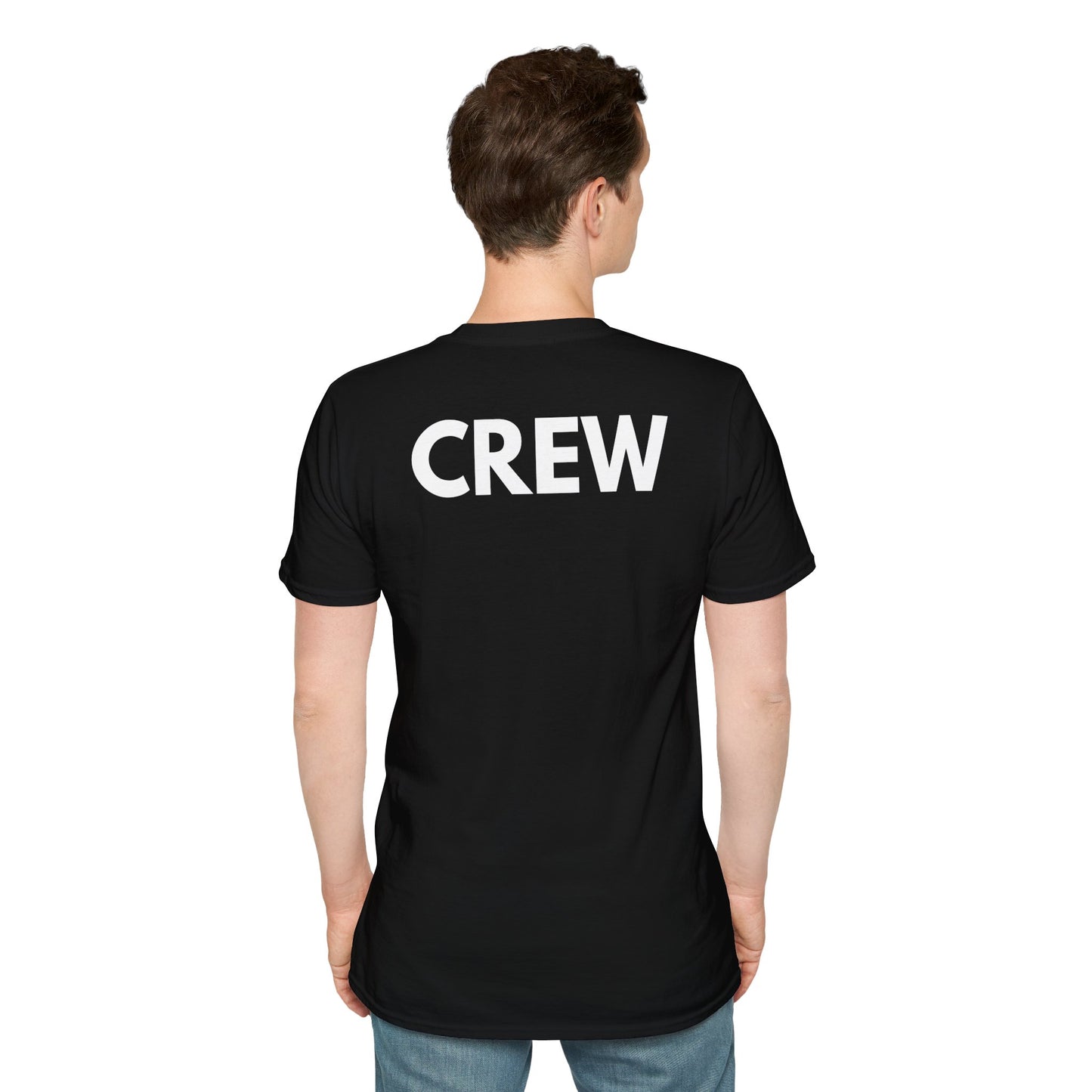 Customizable Black Crew T-Shirt