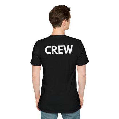 Customizable Black Crew T-Shirt